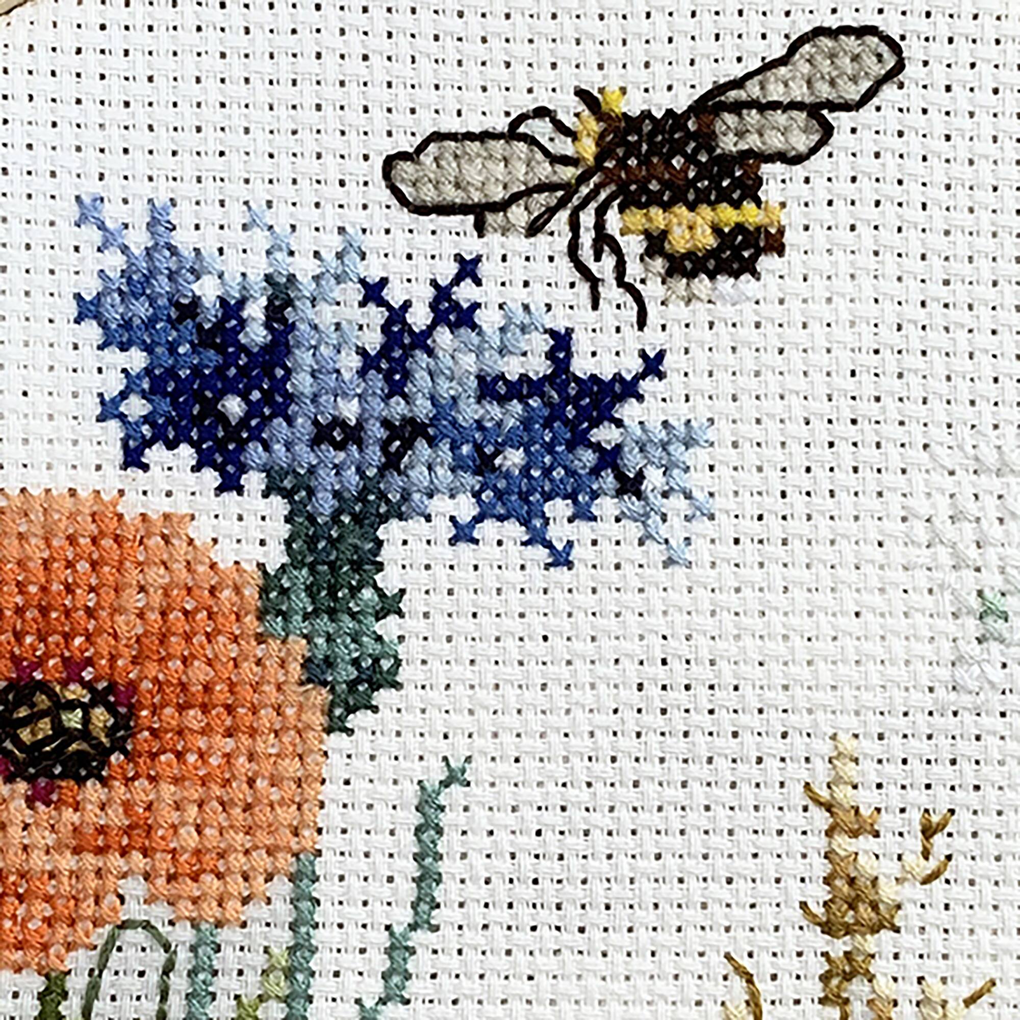 Dutch Stitch Brothers® Wildflowers Counted Cross Stitch Kit